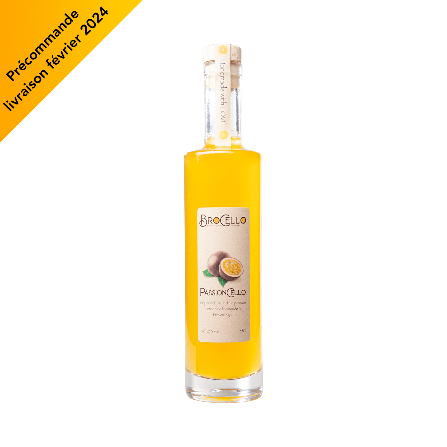 PassionCello 35cl – Liqueur fruit de la passion -  - créateurs  de liqueurs artisanales fabriqués à Préverenges